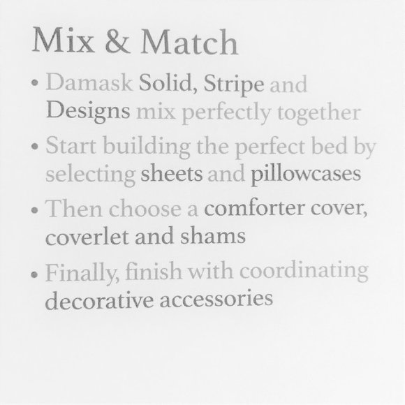 new PALE LILAC STRIPE Charter Club Damask 550 TC Cotton QUEEN Sheet Set - Picture 9 of 11